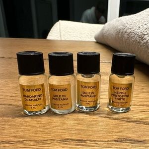 TOM FORD fragrances (4 testers)